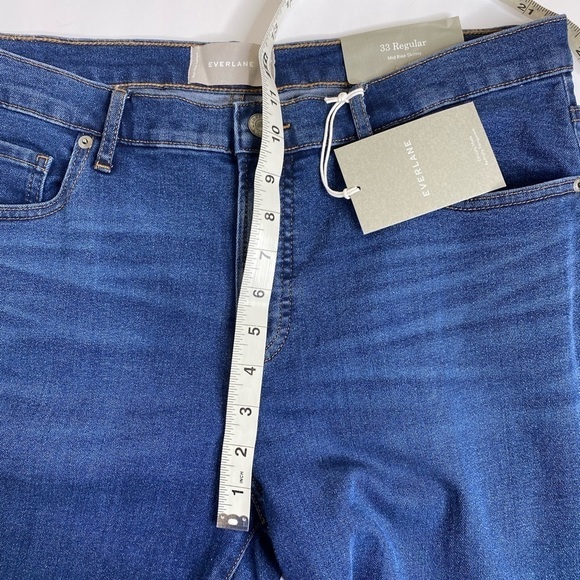 Everlane Authentic Mid-Rise Skinny Ankle Jeans - Picture 8 of 9